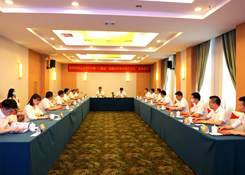 多家媒体关注山由帝杉与精一门膜业战略合作签约